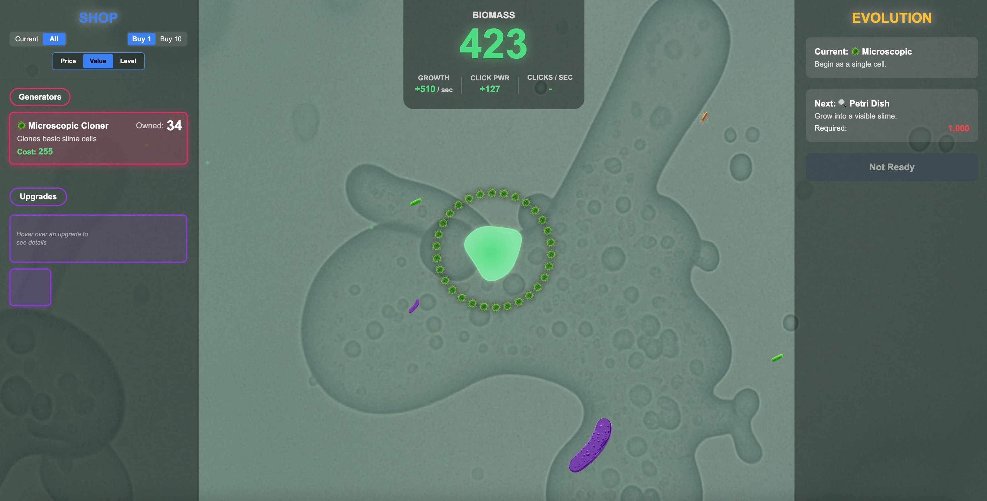 Blob game screenshot 3