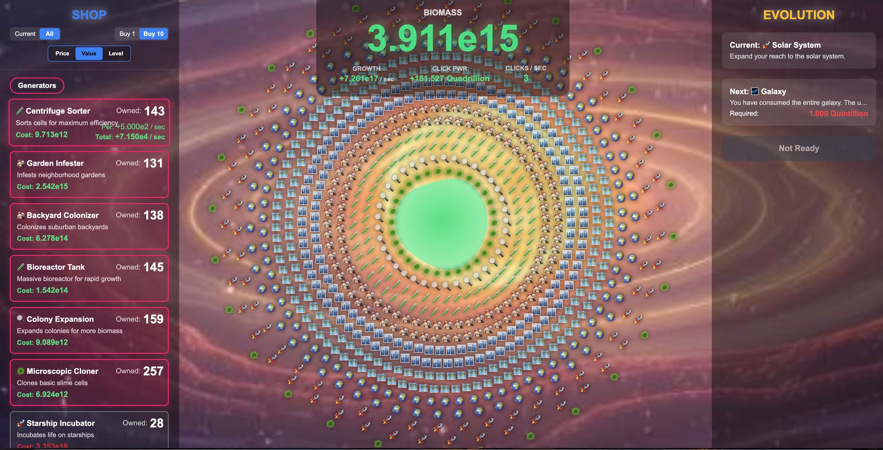 Blob game screenshot 6