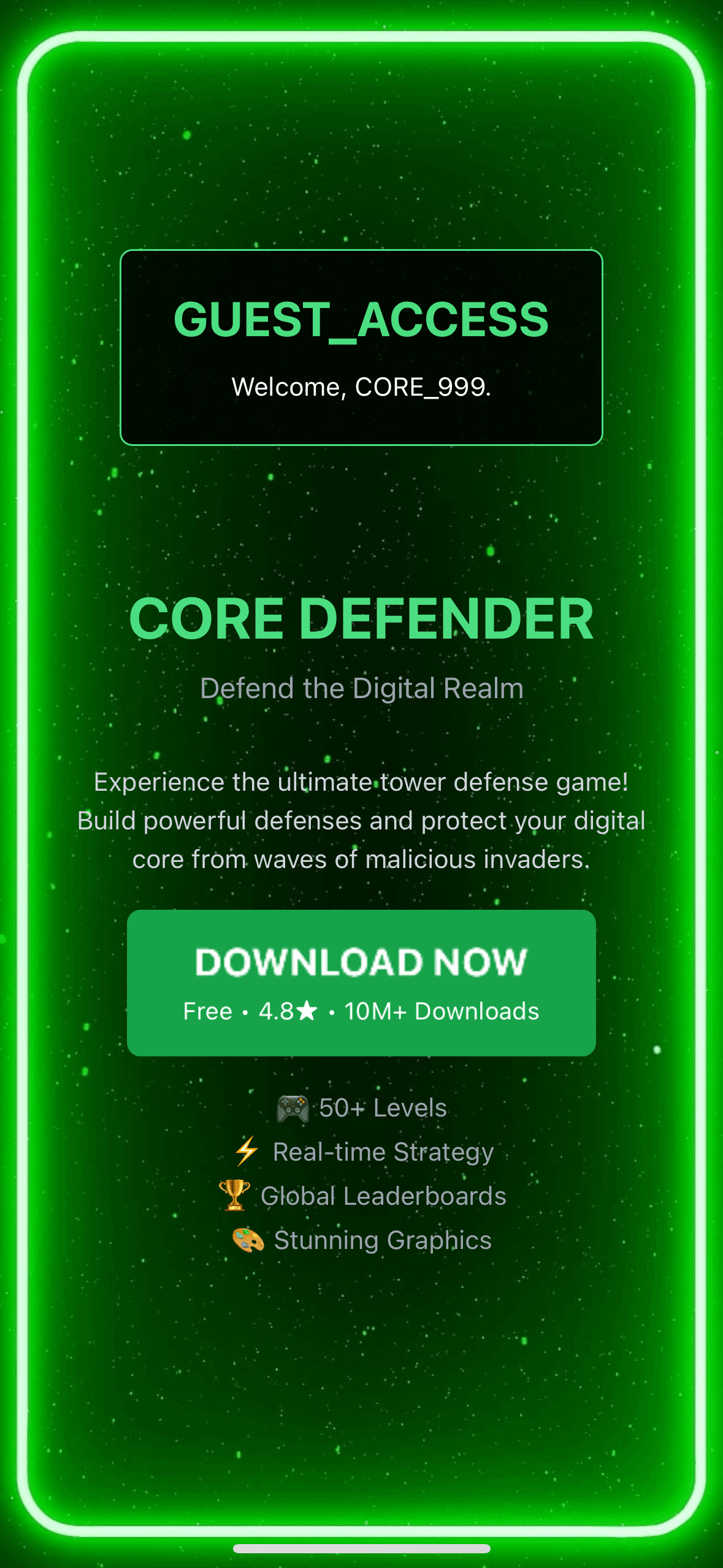 Core Defender screenshot 2