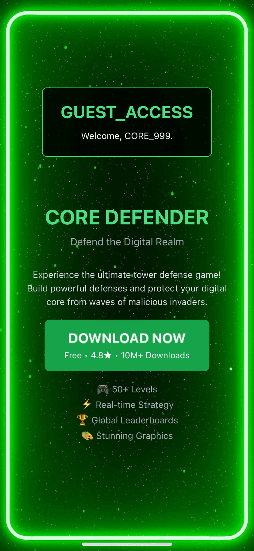 Core Defender screenshot 2